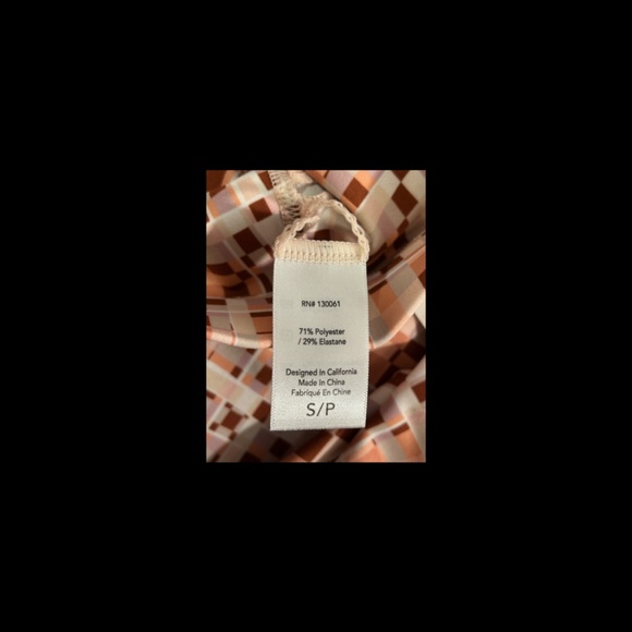 L*Space 3pc Set Aim High Top/Do The Twist Bra/Hot To Trot Legging Block Party S - Picture 9 of 16